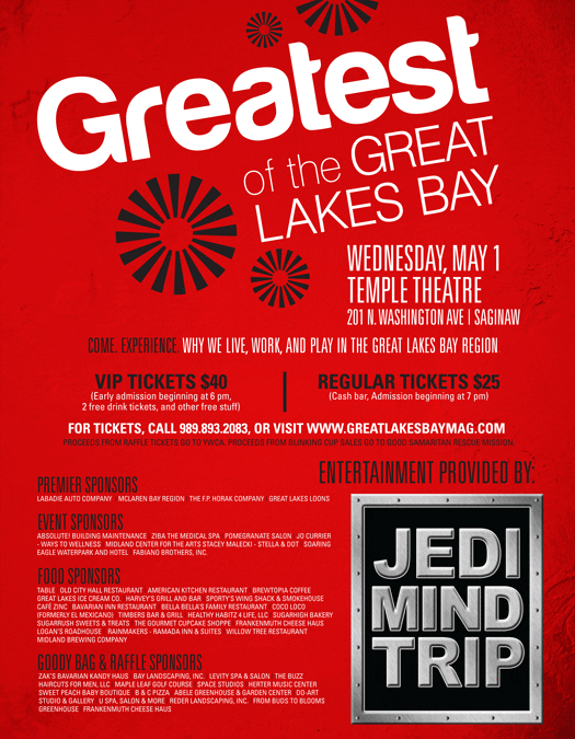 We Won!  2013 Greatest of the Great Lakes Bay