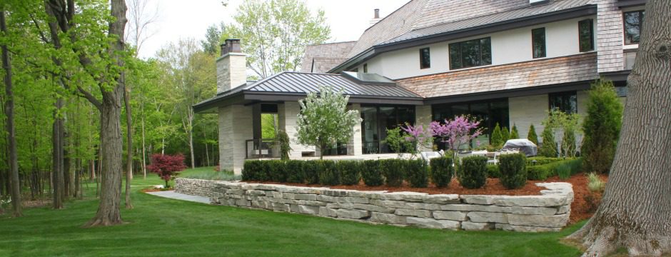 Stone Walls Make a Strong Statement in the Landscape