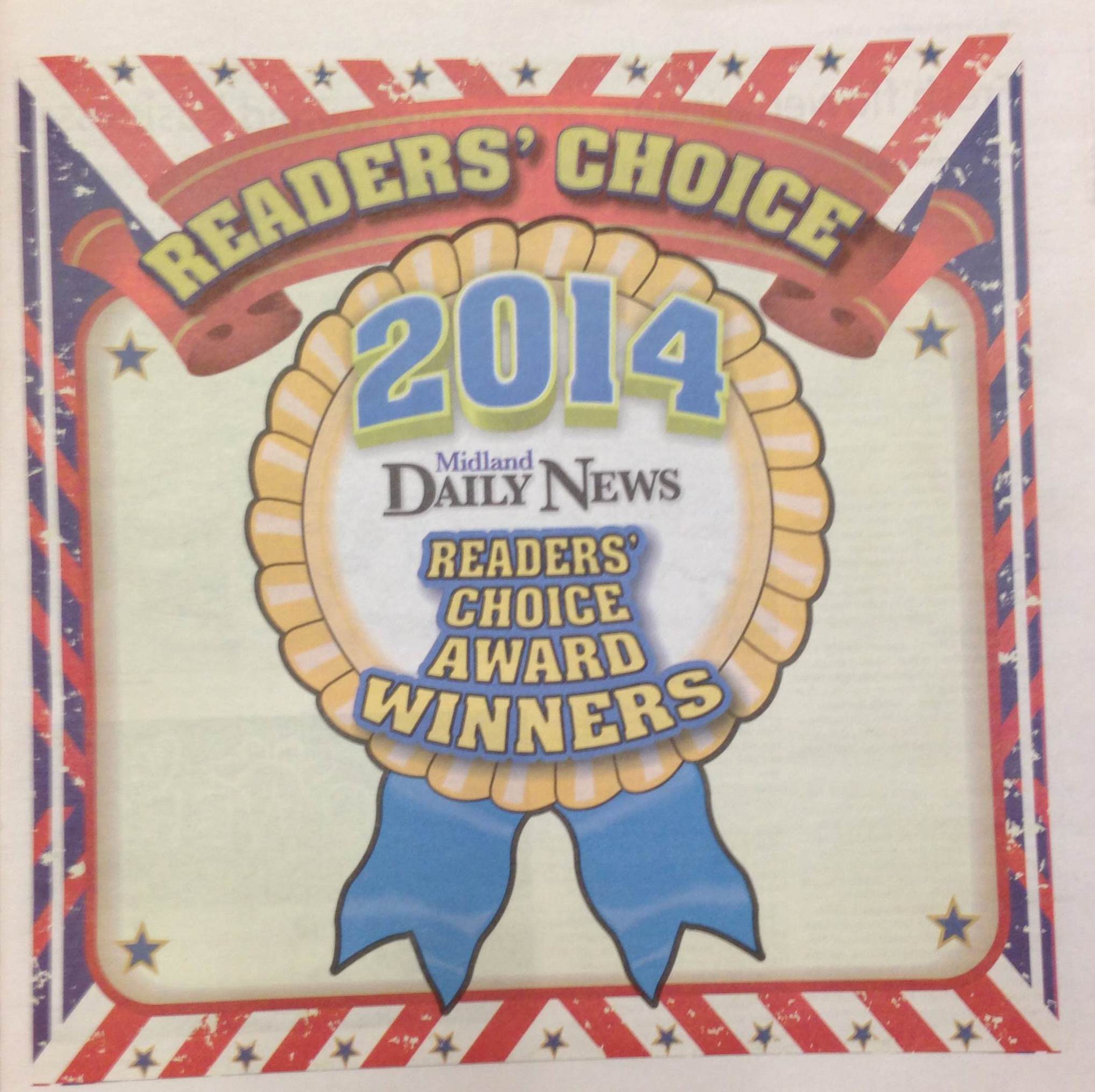 Midland Daily News Readers Choice Awards 2014