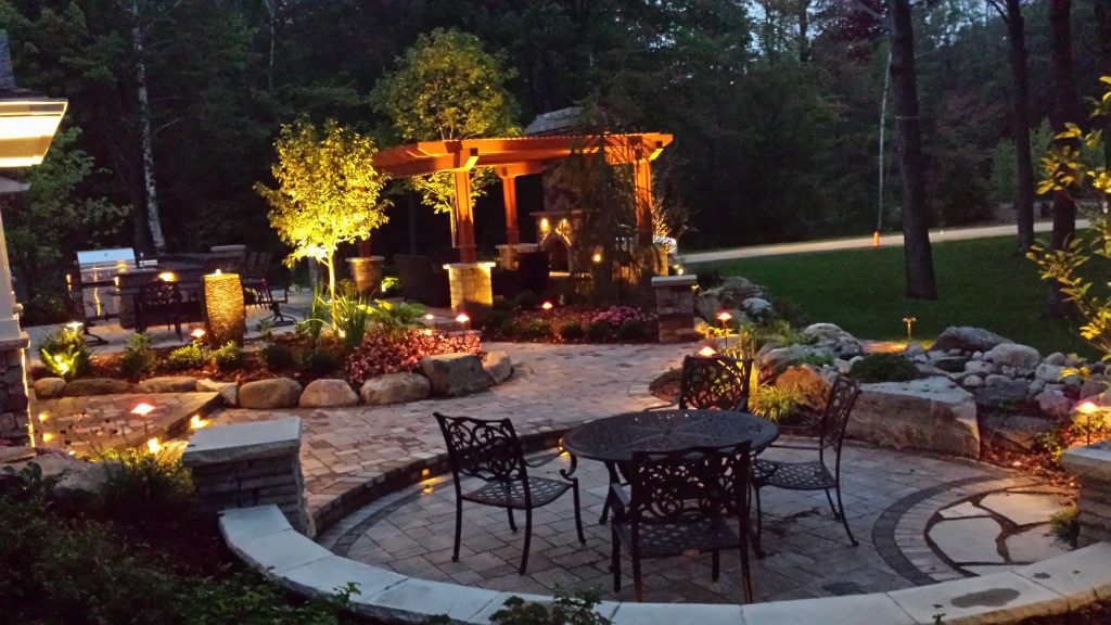 Landscape Lighting Display 1