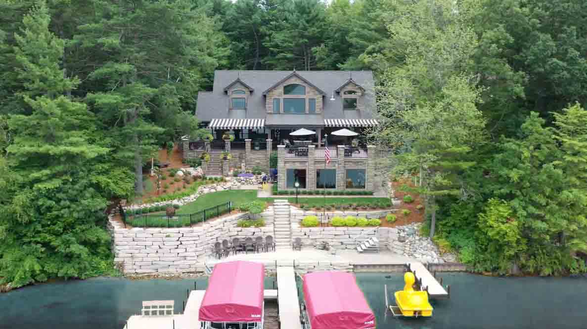 Waterfront5 Brick Paver Installation Midland MI