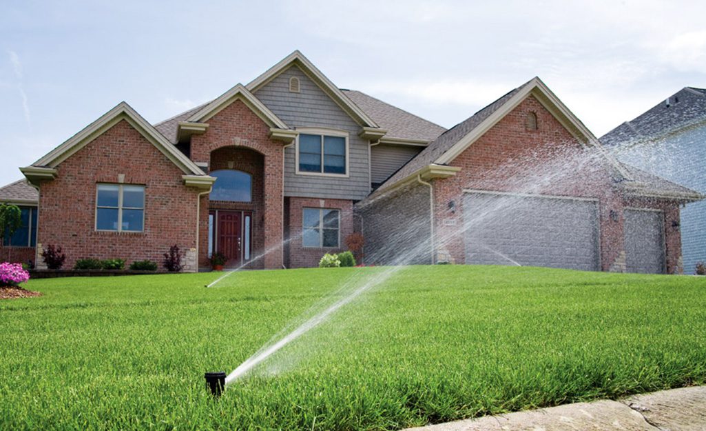 lawn sprinkler system